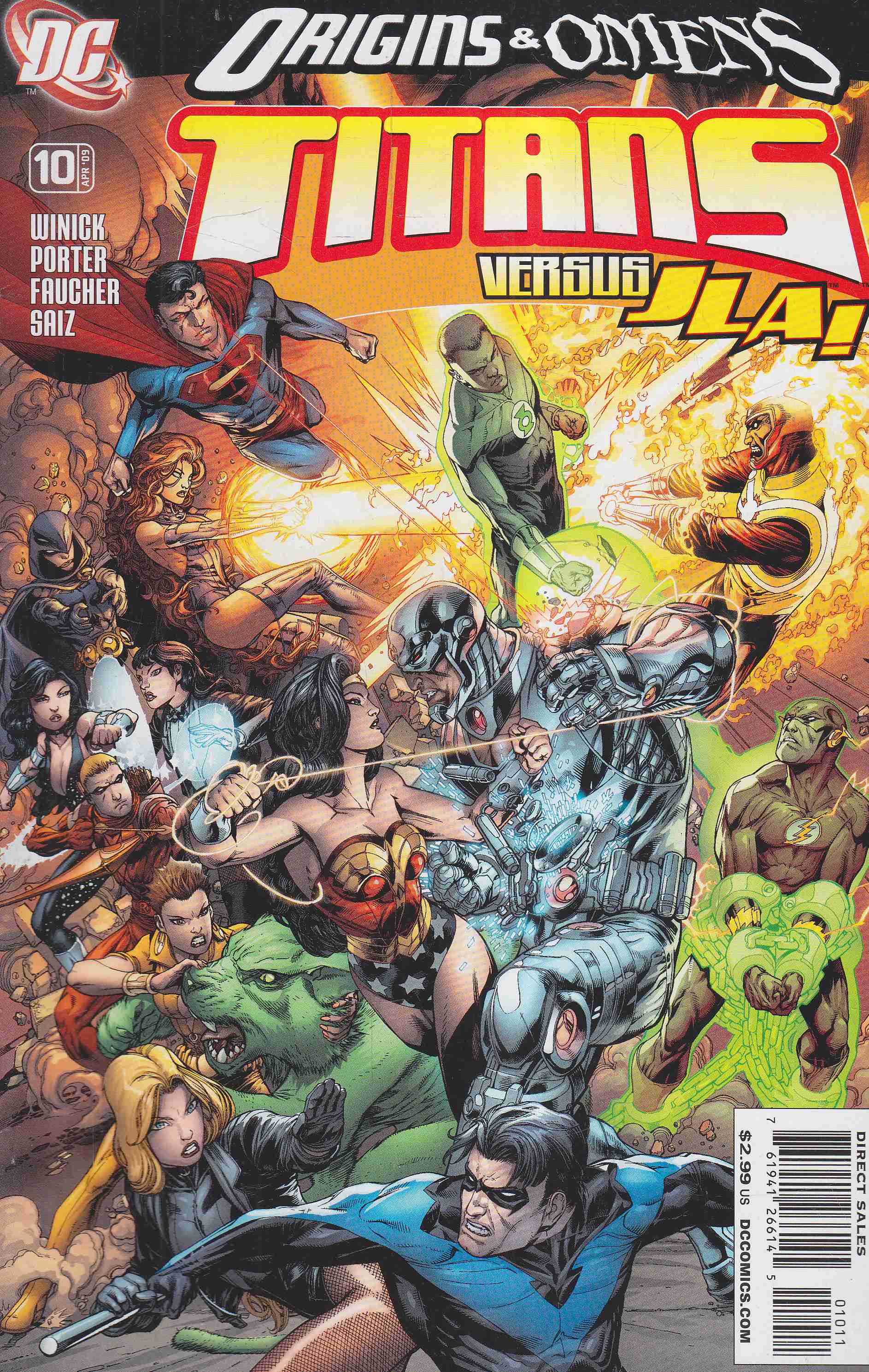 Winick, Judd, Porter, Howard - Titans 10. Winick, Judd, Porter, Howard - Titans 10., 2009 antikvár könyv