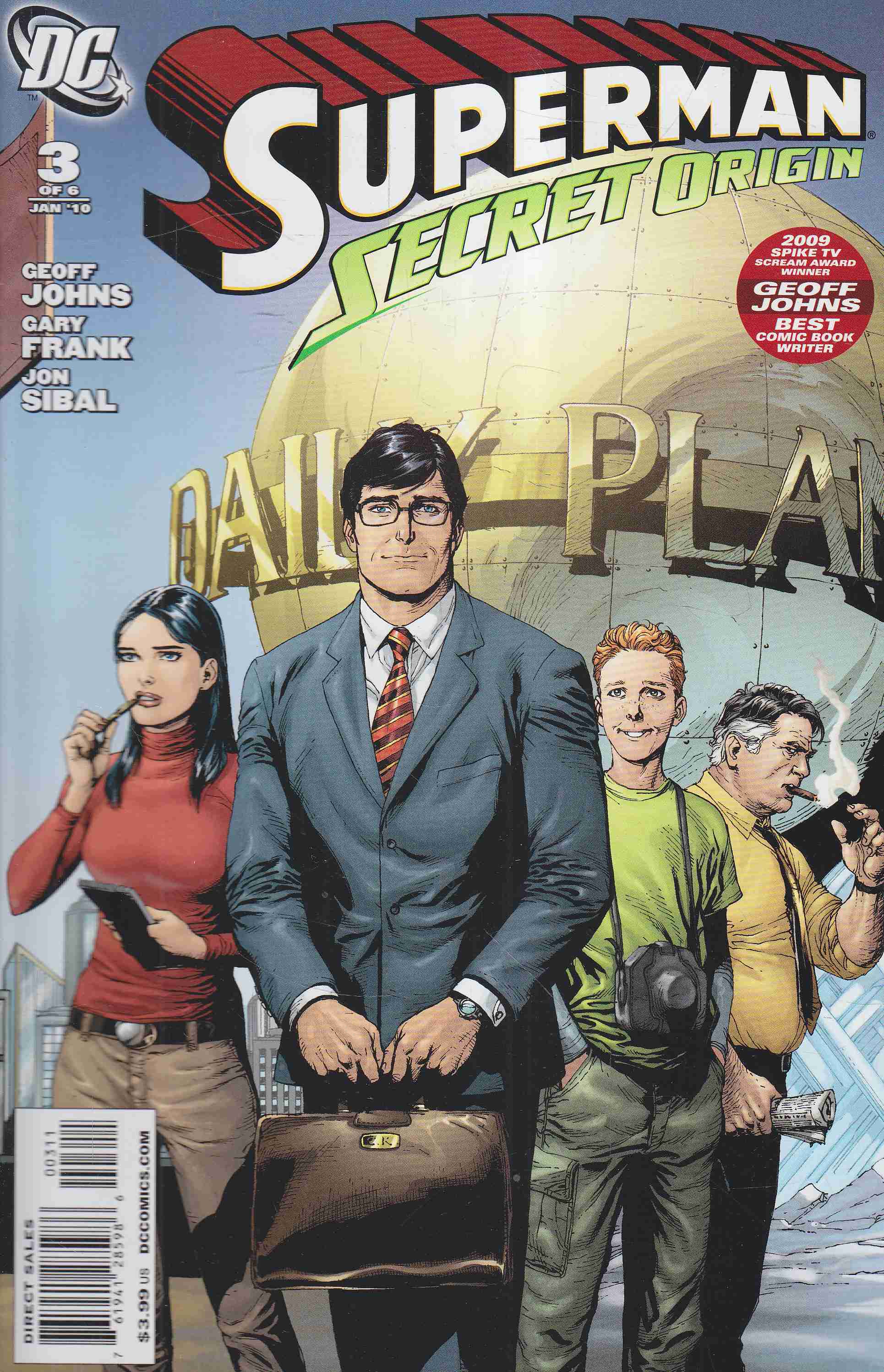 Geoff Johns, Frank, Gary - Superman: Secret Origin 3. Geoff Johns, Frank, Gary - Superman: Secret Origin 3., 2010 antikvár könyv