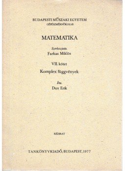 Dux Erik - Matematika Dux Erik - Matematika, Budapest 1977 antikvár könyv