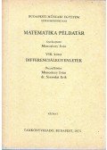 Monostory Iván (szerk.) - Matematikai példatár VIII. - Differenciálegyenletek