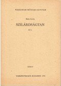 Béda Gyula - Szilárdságtan IV/1.