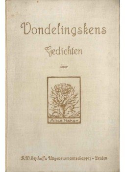 Alice Nahon - Vondelingskens, Antwerpen 1923 antikvár könyv