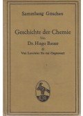 Hugo Bauer - Geschichte der Chemie II.