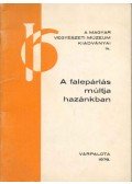Szőkefalvi-Nagy Zoltán - A falepárlás múltja hazánkban