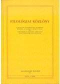 Szabics Imre - Filológiai közlöny XLII. évf. 3-4. szám