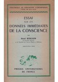 Bergson, Henri - Essai sur les données immédiates de la conscience