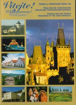Blanka Langerová - Vítejte! - Praha a turistické perly CR,  2001 antikvár könyv