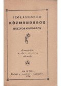 Szűcs Gyula - Szólásmódok közmondások hasznos mondatok