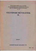 Nagy Lajos György - Vegyipari műveletek II.
