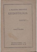 Gerőcz Kálmán dr. - A filozófia kreditívái - Kredontológia