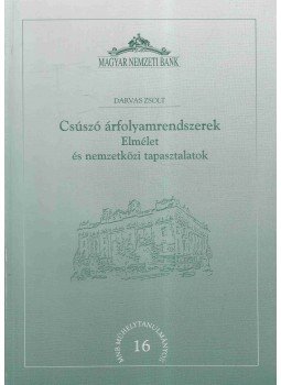 Darvas Zsolt - Csúszó árfolyamrendszerek, Budapest 1998 antikvár könyv