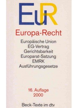 Claus Dieter Classen - Europa-Recht, München 1999 antikvár könyv