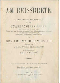 Oswald Marbach, J. F. Fuchs - Am Reissbrete 22. Jahrg. (teljes) Oswald Marbach, J. F. Fuchs - Am Reissbrete 22. Jahrg. (teljes), Leipzig 1895 antikvár könyv