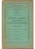 Fraknói Vilmos - Szent László levele a montecassinói apáthoz