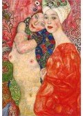 Pannónia Nyomda Zrt. - Gustav Klimt képeslap - Die Freundinnen II./Barátnők 1916/17
