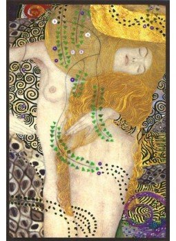 Pannónia Nyomda Zrt. - Gustav Klimt képeslap - Wasserschlangen I./Vízikígyók 1904/1907, null 2017 antikvár könyv
