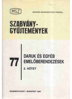 Pércsy Miklós - Daruk és egyéb emelőberendezések II. kötet, Budapest 1989 antikvár könyv