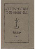 Vértes Zoárd - Az esztergomi belvárosi temető sírlámpái mellől