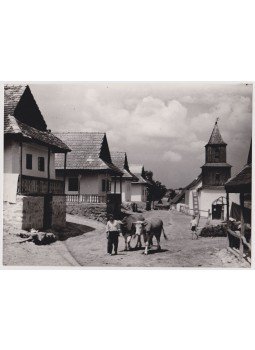 Szöllősy Kálmán - Hollókő (Fő utca 1935) (fotó),  0 antikvár könyv