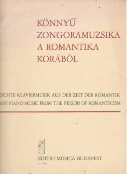 Héra András, Sármai József - Könnyű zongoramuzsika a romantika korából, Budapest 1983 antikvár könyv