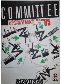 Wahorn András - Comittee (plakát) Wahorn András - Comittee (plakát), 1985 antikvár könyv