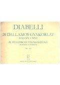 Antonio Diabelli - 28 dallamos gyakorlat zongorára 4 kézre