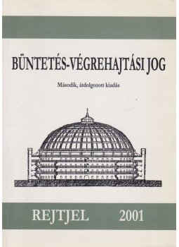 Vókó György - Büntetés-végrehajtási jog, Budapest 2001 antikvár könyv