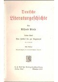 Alfred Biese - Deutsche Literaturgeschichte III.