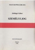Jobbágyi Gábor - Személyi jog
