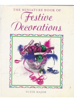 Suzie Major - The Miniature Book of Festive Decorations, London 1990 antikvár könyv