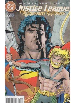 Waid, Mark, Nicieza, Fabian, Johnson, Jeff, Robertson, Darick - Justice League: A Midsummer's Nightmare 2. Waid, Mark, Nicieza, Fabian, Johnson, Jeff, Robertson, Darick - Justice League: A Midsummer's Nightmare 2., 1996 antikvár könyv