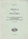 Donáth Péter - Iskola és politika