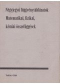 Hack Frigyes,Kugler Sándorné,Tóth Géza - Négyjegyű függvénytáblázatok