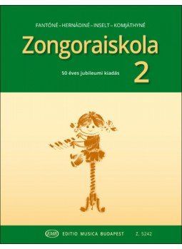 KOMJÁTHYNÉ - ZONGORAISKOLA 2 (KOMJÁTHYNÉ-HERNÁDI ZS.-FANTÓNÉ-INSELT), null 0 antikvár könyv