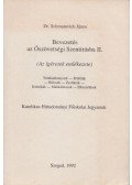Dr. Schmatovich János - Bevezetés az Ószövetségi Szentírásba II. (Az ígéretek emlékezete)