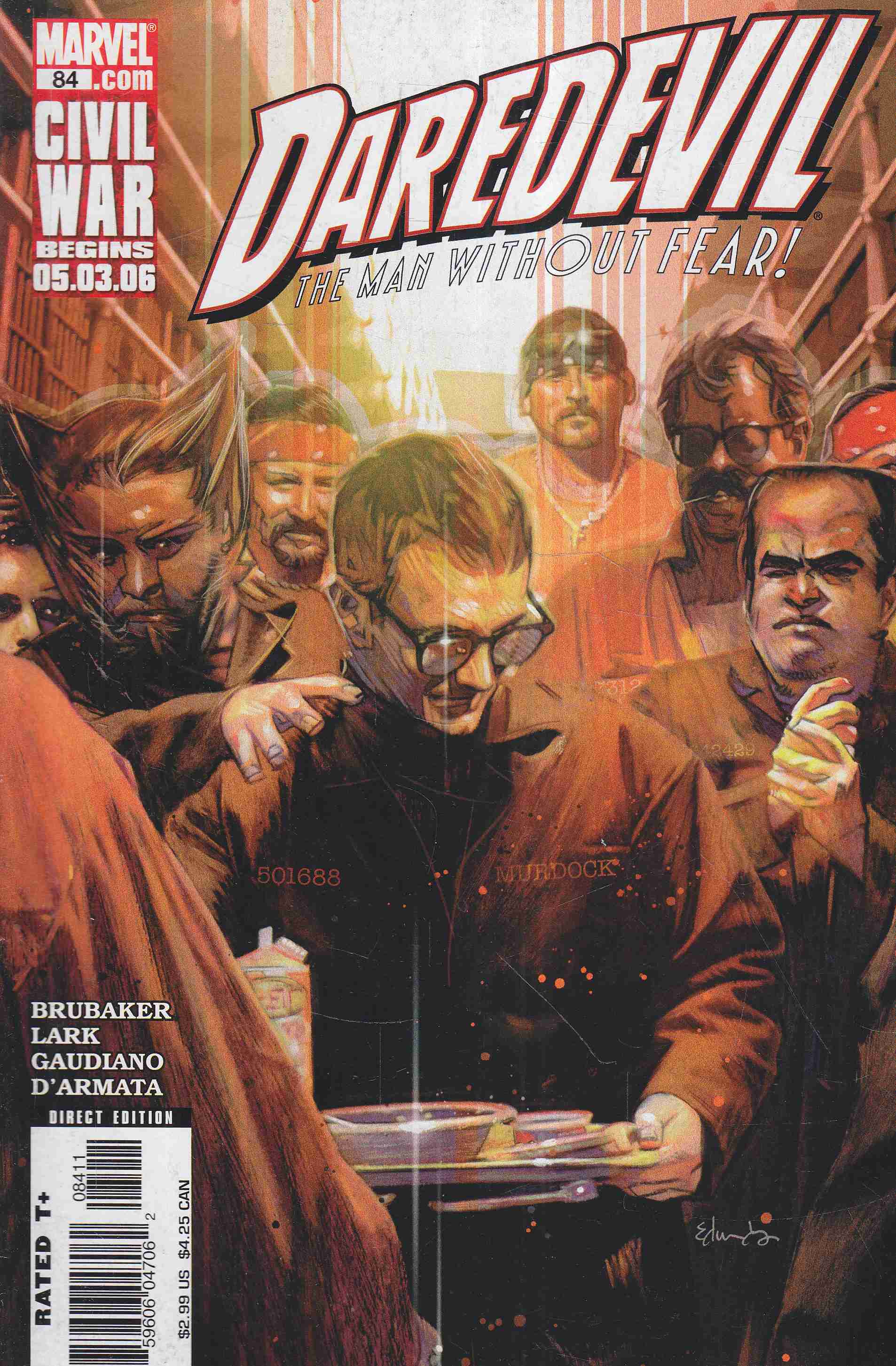 Brubaker, Ed, Lark, Michael, Gaudiano, Stefano - Daredevil No. 84. Brubaker, Ed, Lark, Michael, Gaudiano, Stefano - Daredevil No. 84., 2006 antikvár könyv