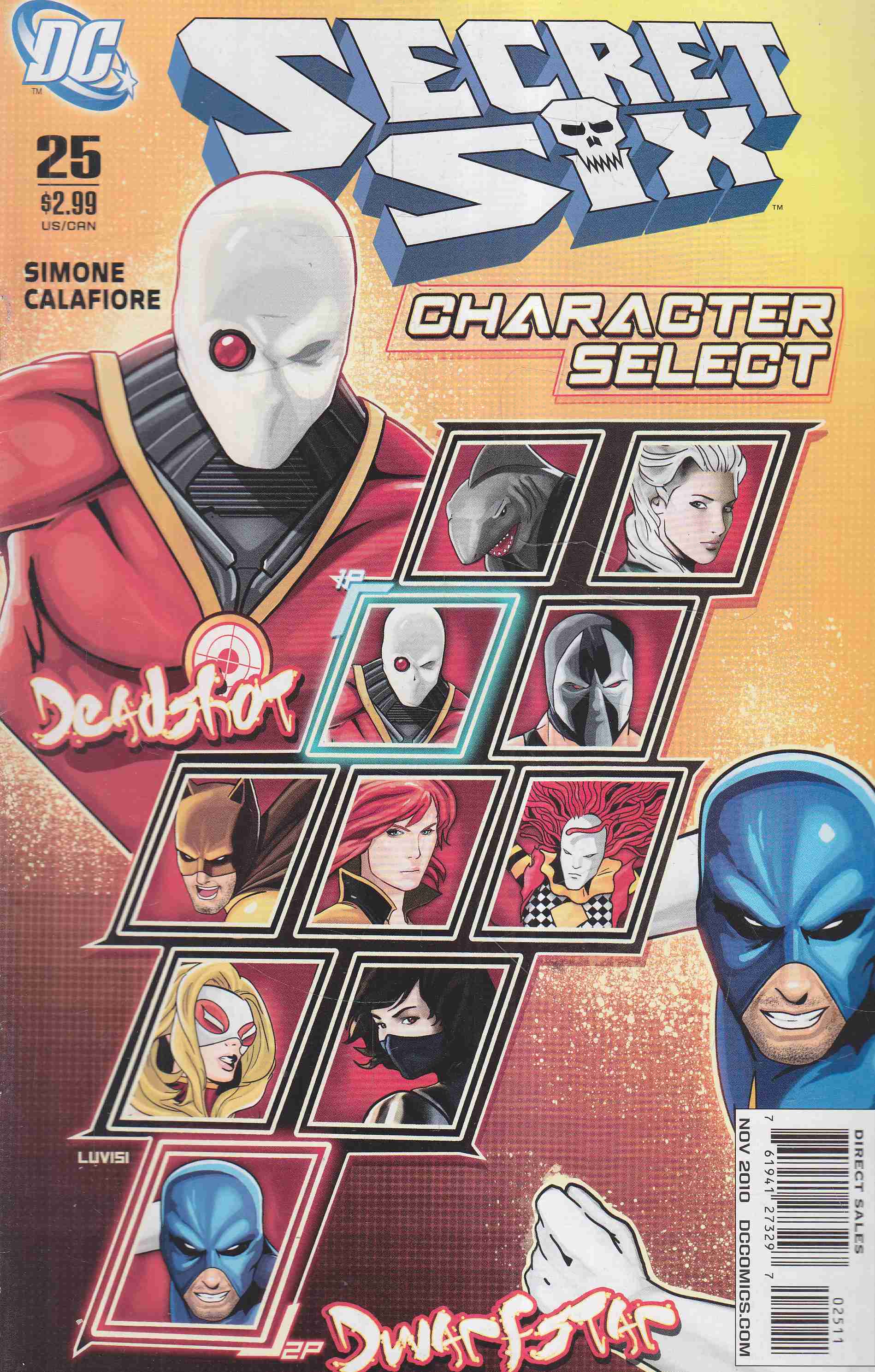 Gail Simone, Calafiore, Jim - Secret Six 25. Gail Simone, Calafiore, Jim - Secret Six 25., 2010 antikvár könyv