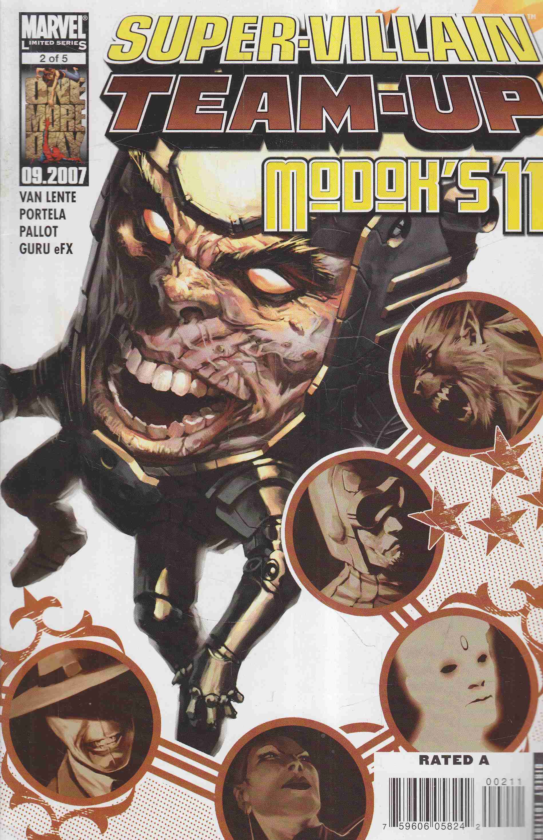 Fred Van Lente, Francis Portela - Super-Villain Team-Up / MODOK's 11 No. 2. Fred Van Lente, Francis Portela - Super-Villain Team-Up / MODOK's 11 No. 2., 2007 antikvár könyv