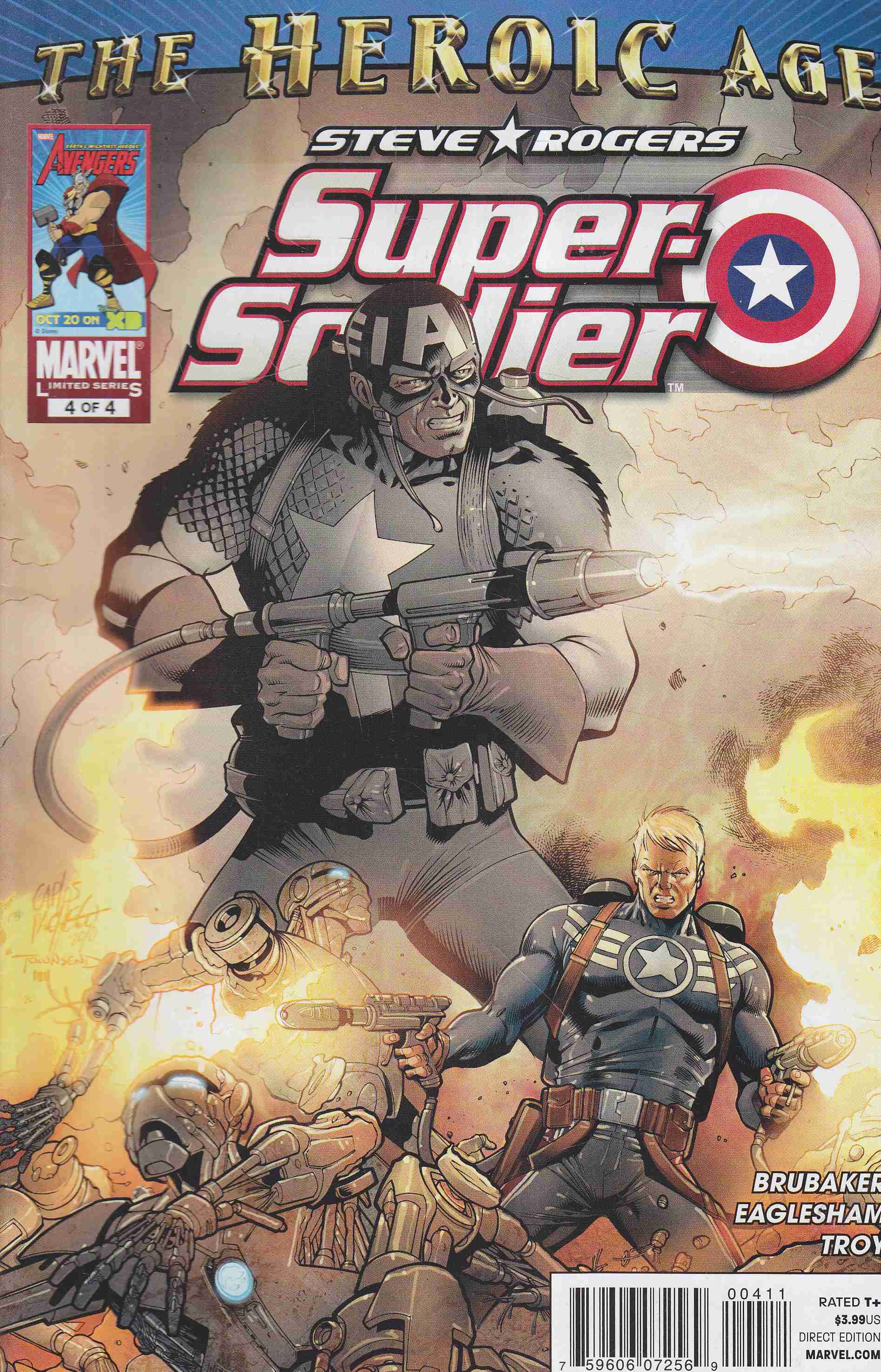 Brubaker, Ed, Eaglesham, Dale - Steve Rogers: Super-Soldier No. 4. Brubaker, Ed, Eaglesham, Dale - Steve Rogers: Super-Soldier No. 4., 2010 antikvár könyv