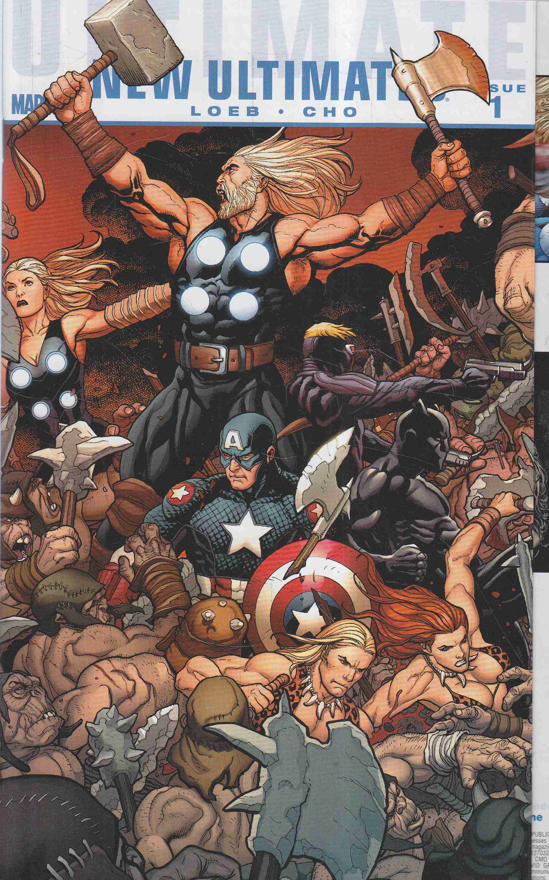 Loeb, Jeph, Cho, Frank - Ultimate New Ultimates No. 1. Loeb, Jeph, Cho, Frank - Ultimate New Ultimates No. 1., 2010 antikvár könyv