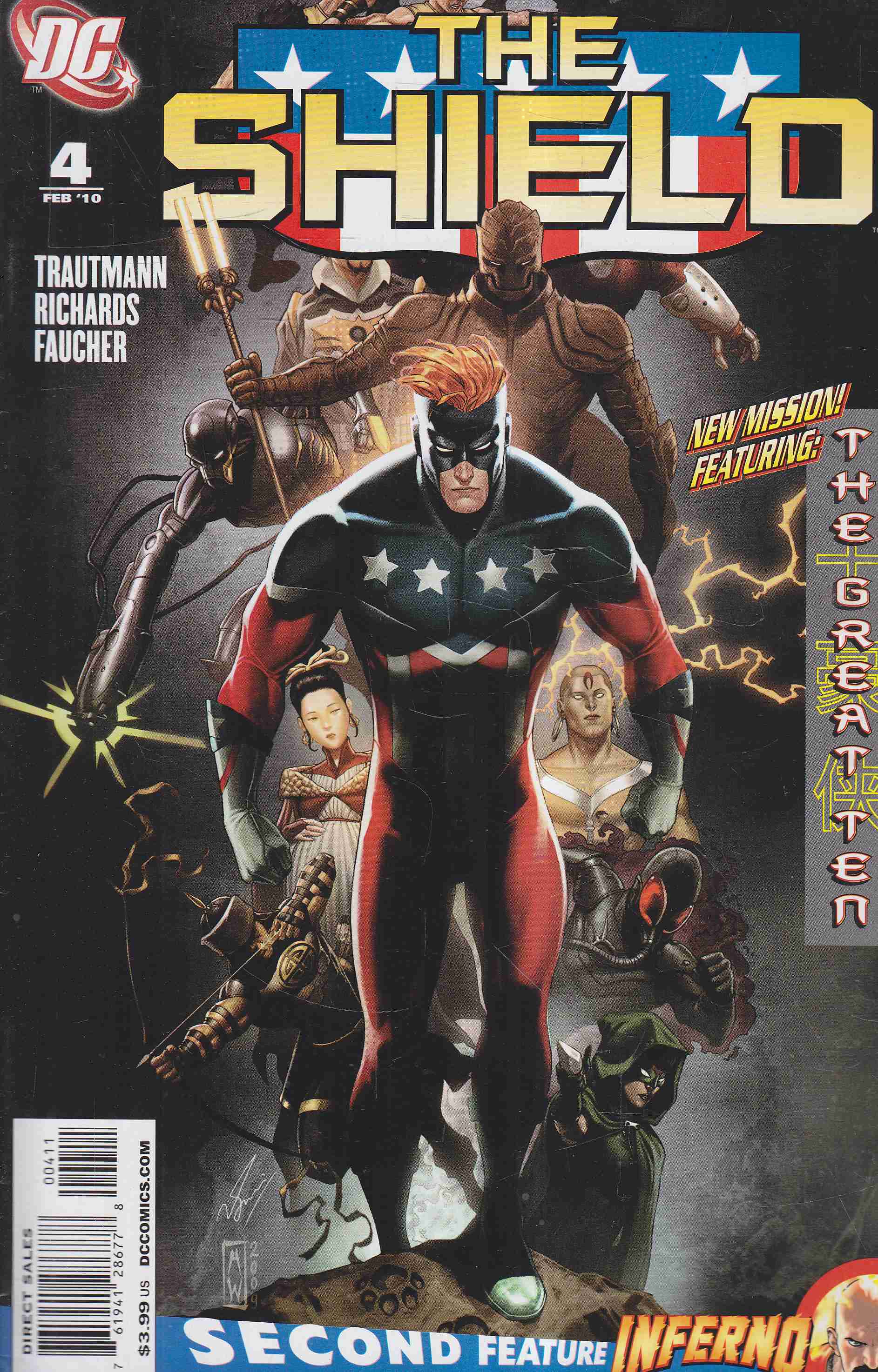 Trautmann, Eric S., Richards, Cliff - The Shield 4. Trautmann, Eric S., Richards, Cliff - The Shield 4., 2010 antikvár könyv