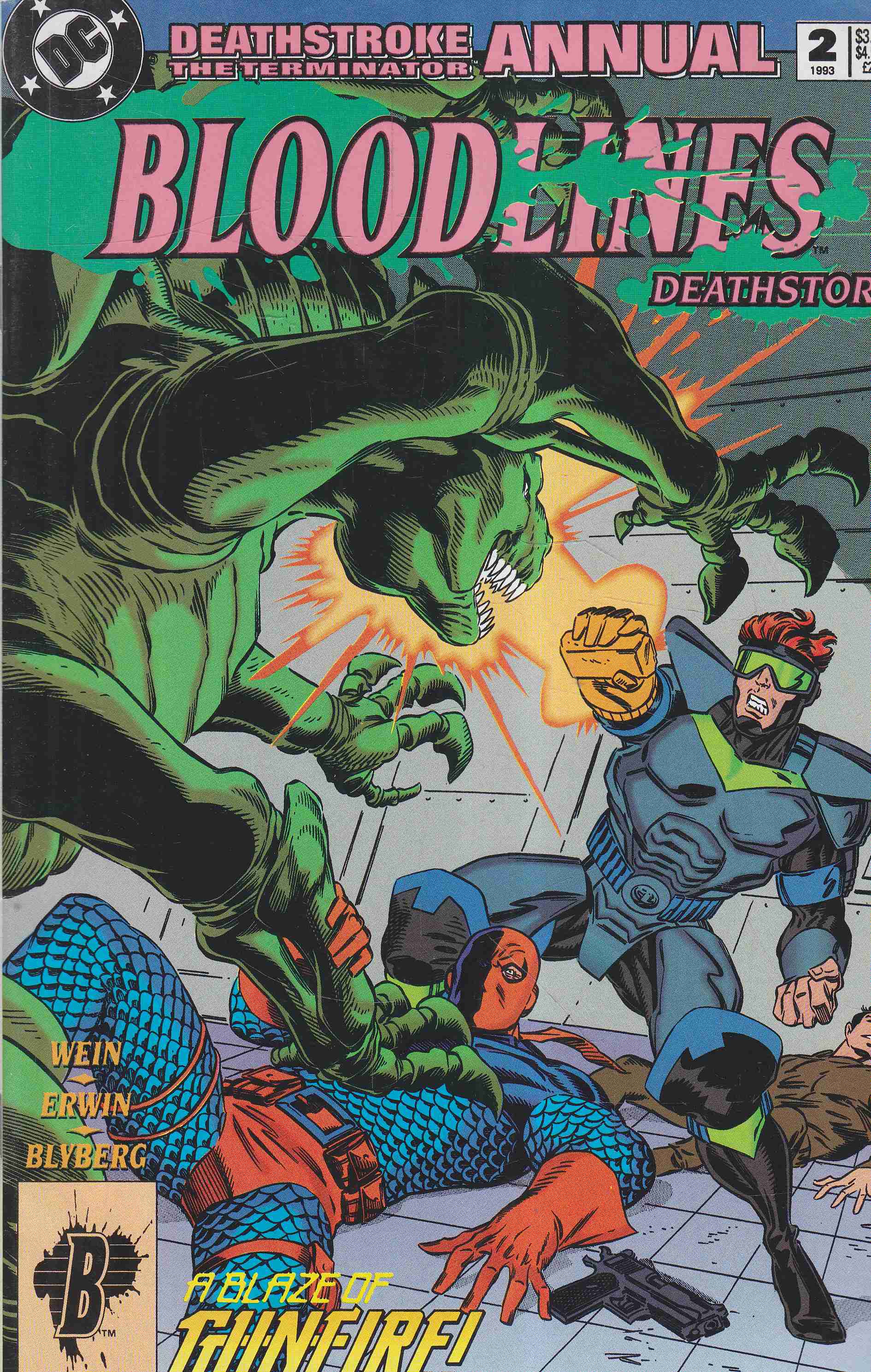 Wein, Len, Erwin, Steve - Deathstroke, The Terminator Annual 2. Wein, Len, Erwin, Steve - Deathstroke, The Terminator Annual 2., 1993 antikvár könyv