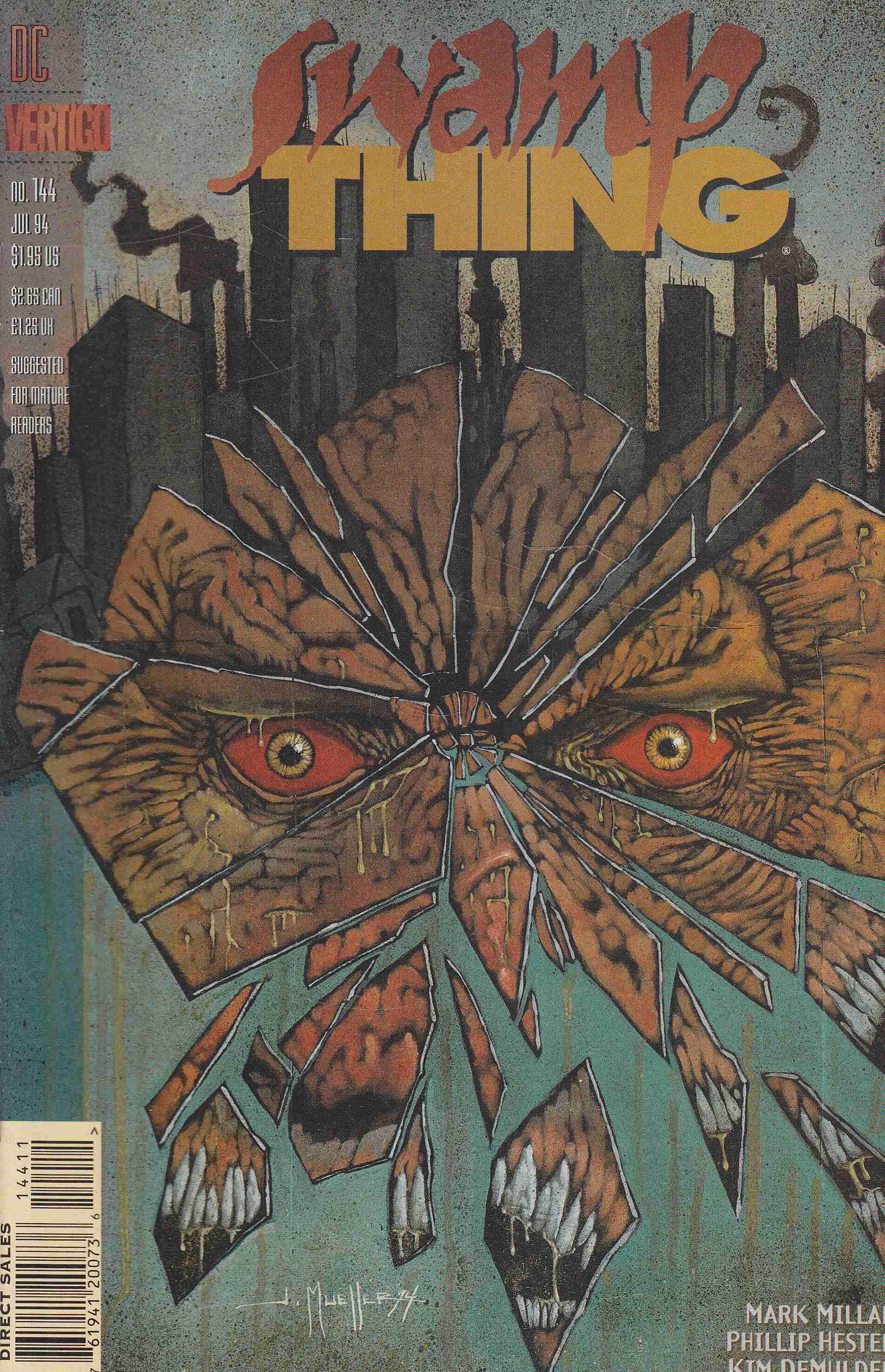 Wein, Len,Bernie Wrightson,Millar, Mark,Hester, Phillip - Swamp Thing 144.