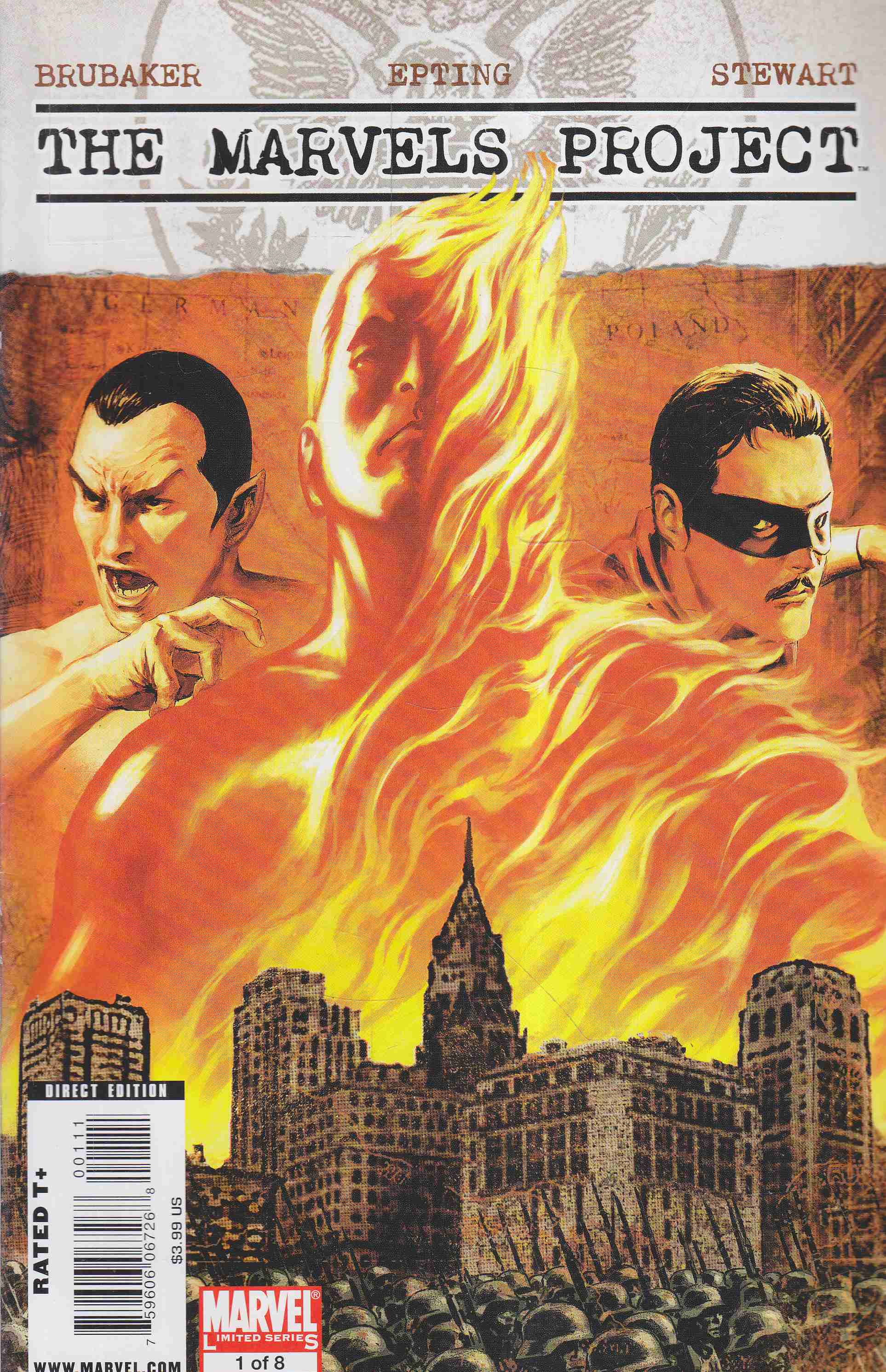 Brubaker, Ed, Epting, Steve, Stewart, Dave - The Marvels Project No. 1. Brubaker, Ed, Epting, Steve, Stewart, Dave - The Marvels Project No. 1., 2009 antikvár könyv
