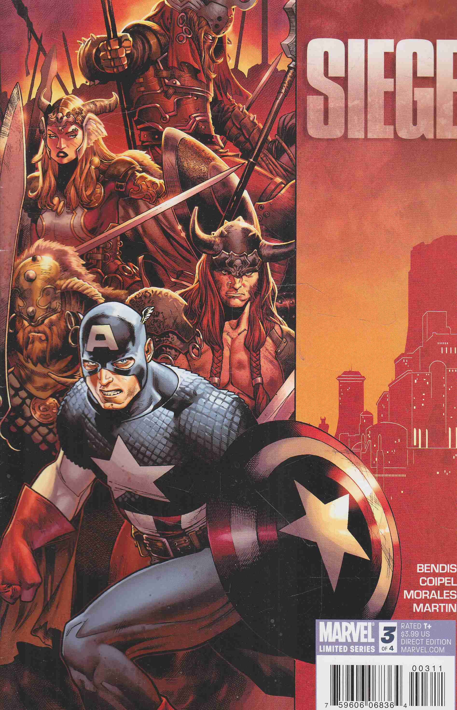 Bendis, Brian Michael, Coipel, Olivier - Siege No. 3. Bendis, Brian Michael, Coipel, Olivier - Siege No. 3., 2010 antikvár könyv