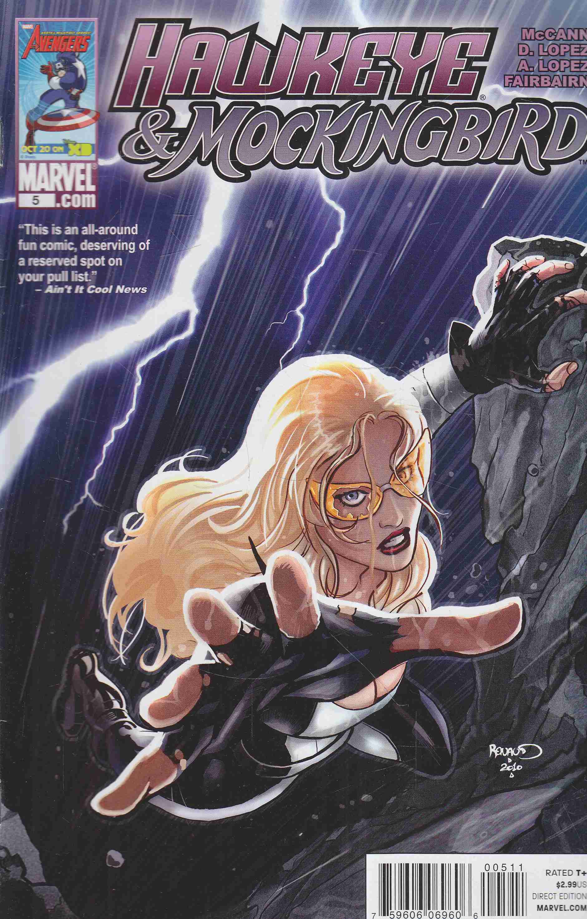 McCann, Jim, Lopez, David - Hawkeye & Mockingbird No. 5.,  2010 antikvár könyv
