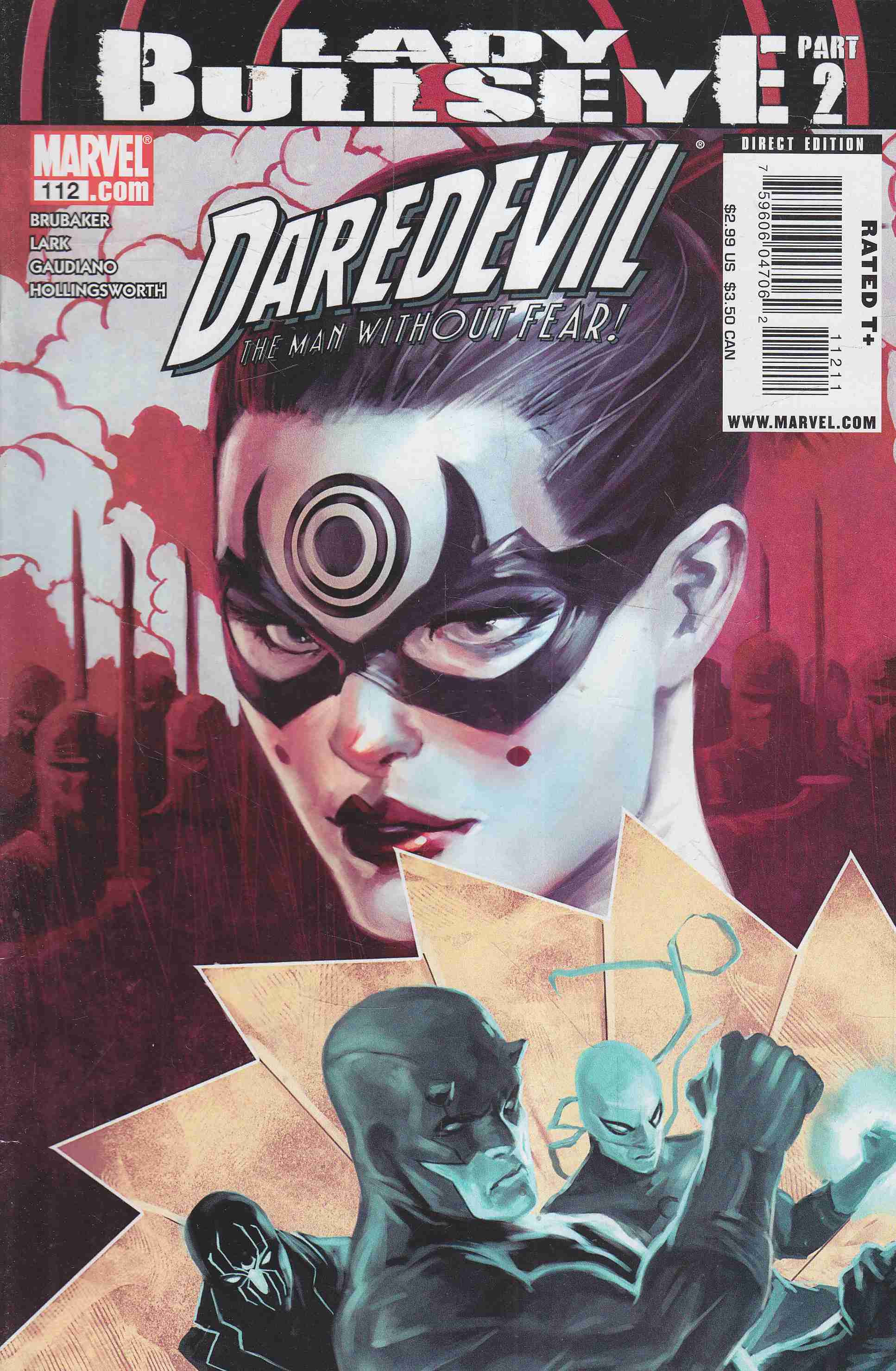 Brubaker, Ed, Lark, Michael, Gaudiano, Stefano - Daredevil No. 112. Brubaker, Ed, Lark, Michael, Gaudiano, Stefano - Daredevil No. 112., 2008 antikvár könyv