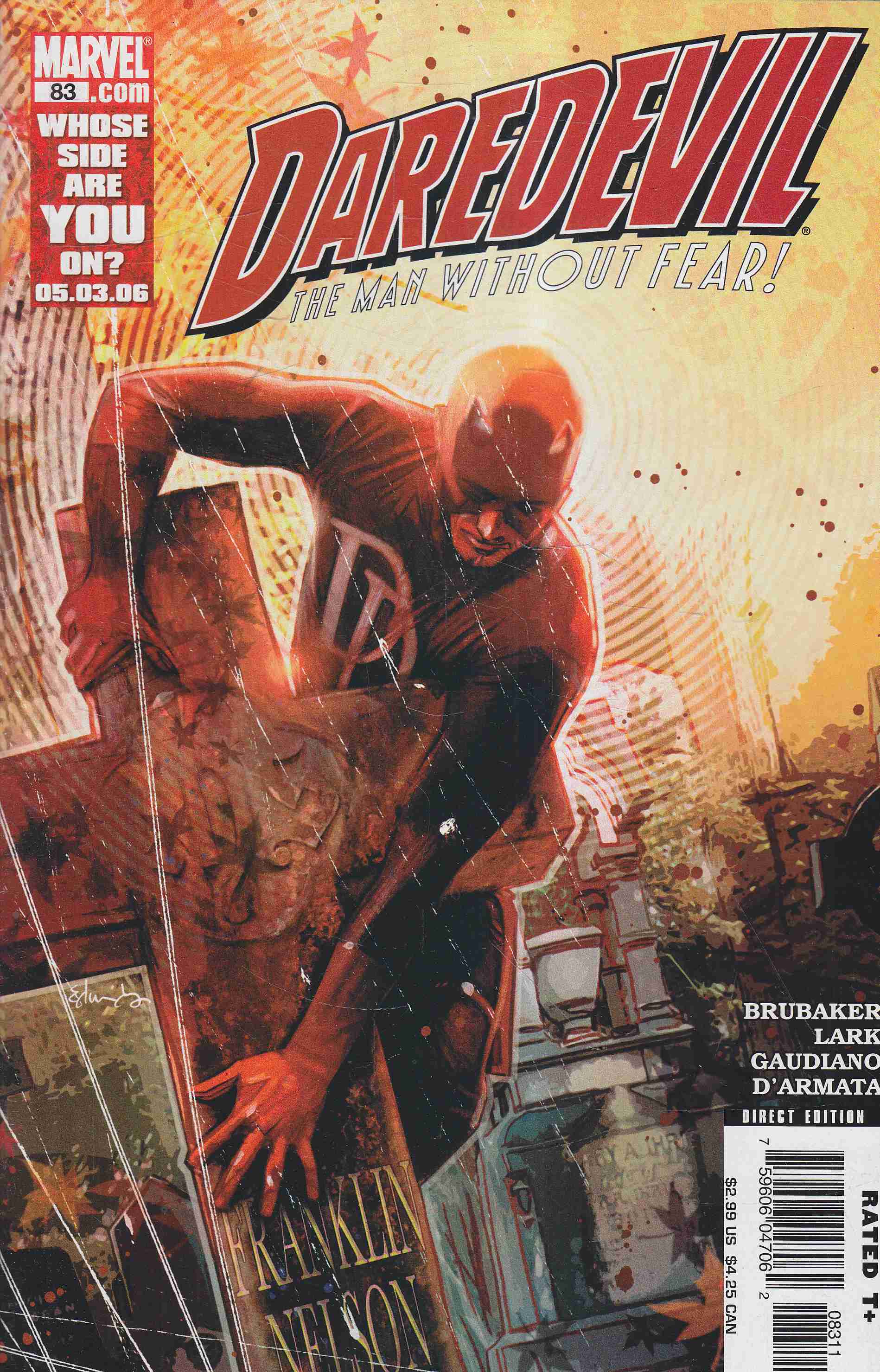 Brubaker, Ed, Lark, Michael, Gaudiano, Stefano - Daredevil No. 83. Brubaker, Ed, Lark, Michael, Gaudiano, Stefano - Daredevil No. 83., 2006 antikvár könyv