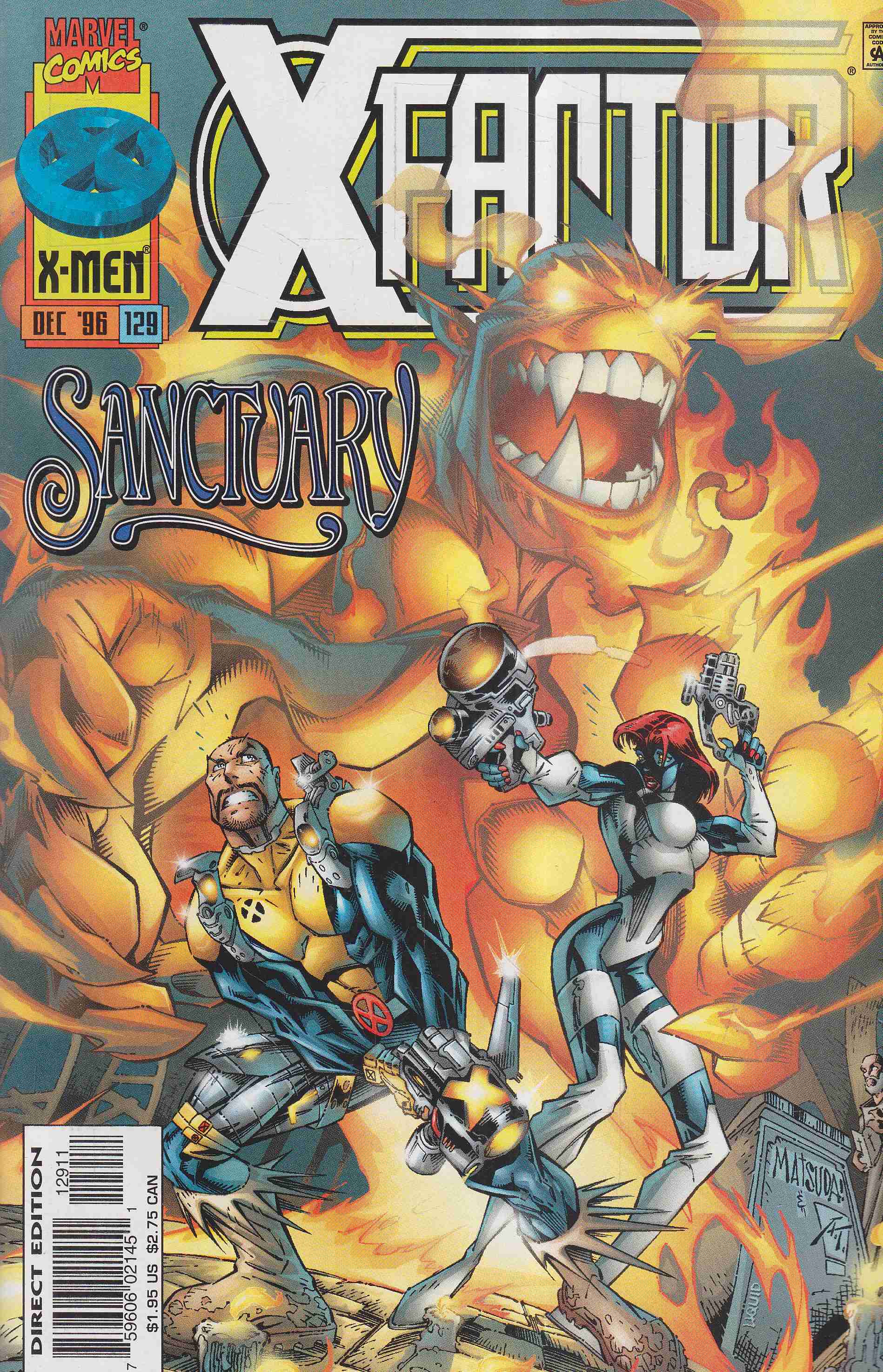 Mackie, Howard, Matsuda, Jeff - X-Factor Vol. 1. No. 129. Mackie, Howard, Matsuda, Jeff - X-Factor Vol. 1. No. 129., 1996 antikvár könyv