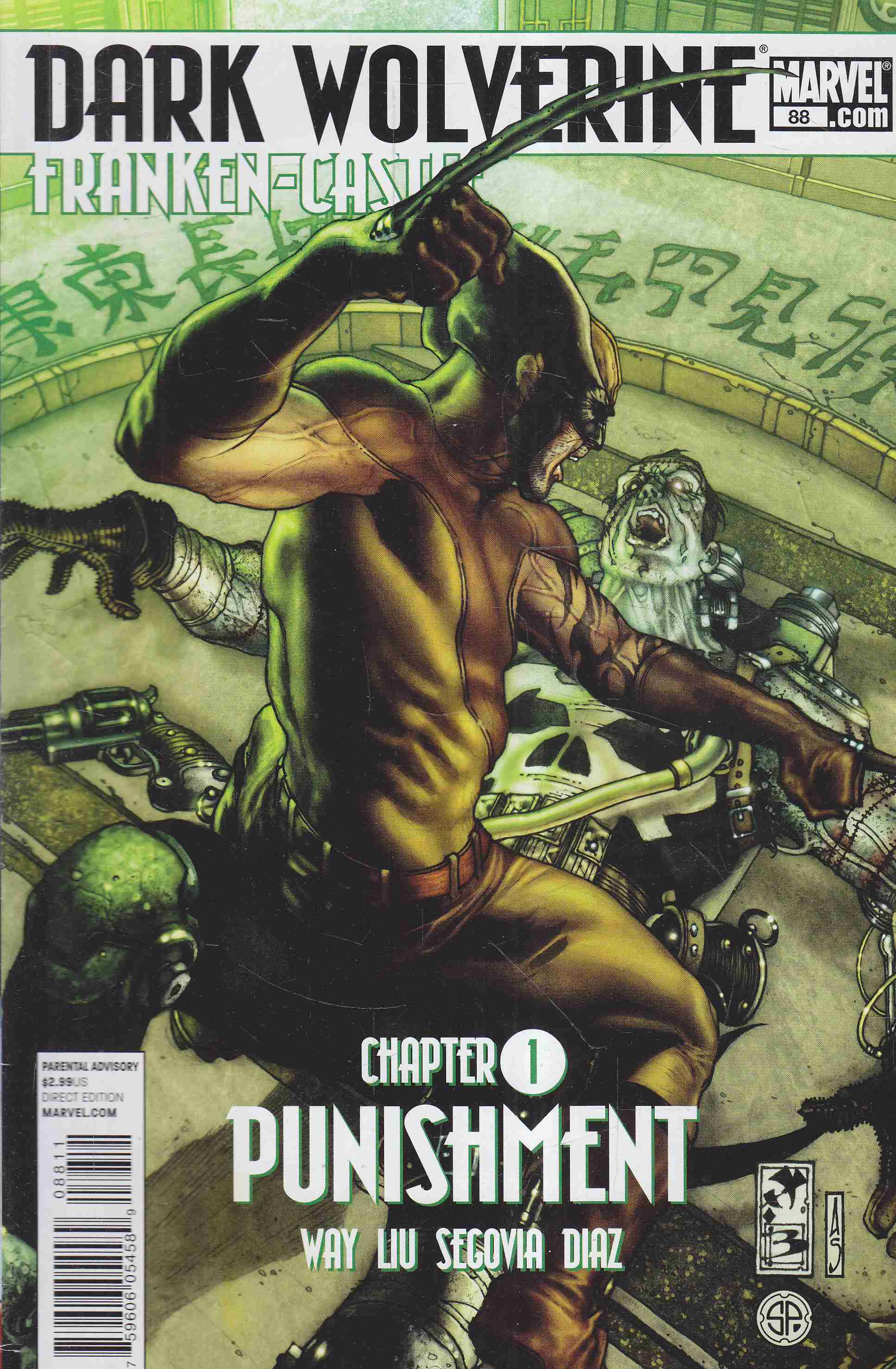 Way, Daniel, Liu, Marjorie, Segovia, Stephen, Diaz, Paco - Dark Wolverine No. 88. Way, Daniel, Liu, Marjorie, Segovia, Stephen, Diaz, Paco - Dark Wolverine No. 88., 2010 antikvár könyv